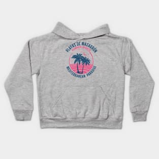 Playas de Mazarron - Summer Nights V03 Kids Hoodie